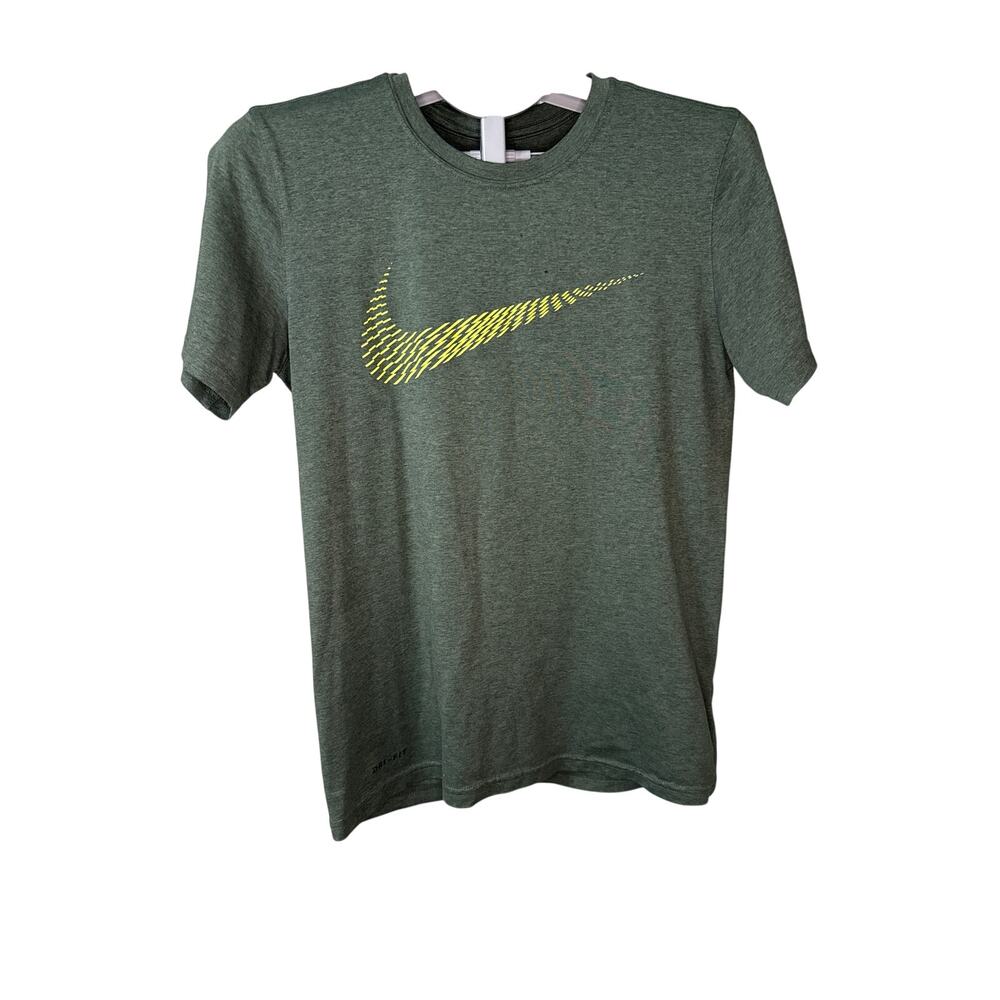Hunter Green Nike dri fit short sleeve Men's Small